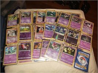 5 Pages of Pokemon Cards