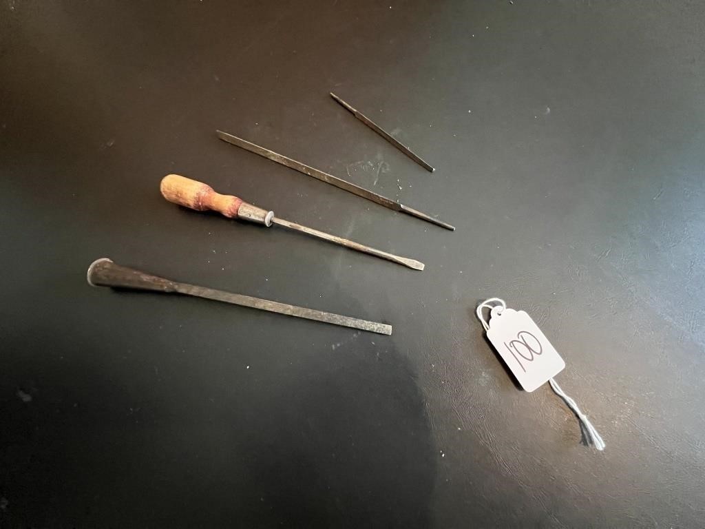 Vtg Screwdrivers and Files
