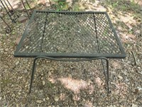 Small metal table
