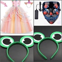 Halloween Costume Unicorn, Himine Cosplay LED