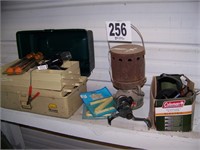 Lantern, Electric Quick Pump with Hose, Reel,