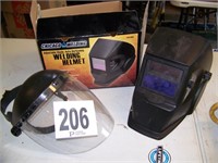 Face Shield & a Lighted Welding Hood (New in Box)