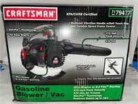 $150 Craftsman 2 Cycle Gas Blower/Vac  (07179477)
