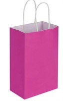 Oikss 40 Pack Small Kraft Pink Bags