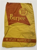 Vintage Burpee Seeds Cloth Seed Bag
Measures