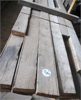 200 sq ft beaded Oak floor joists, 2 1/2x7