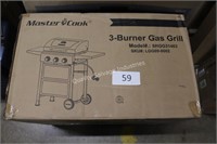 mastercook 3-burner gas grill