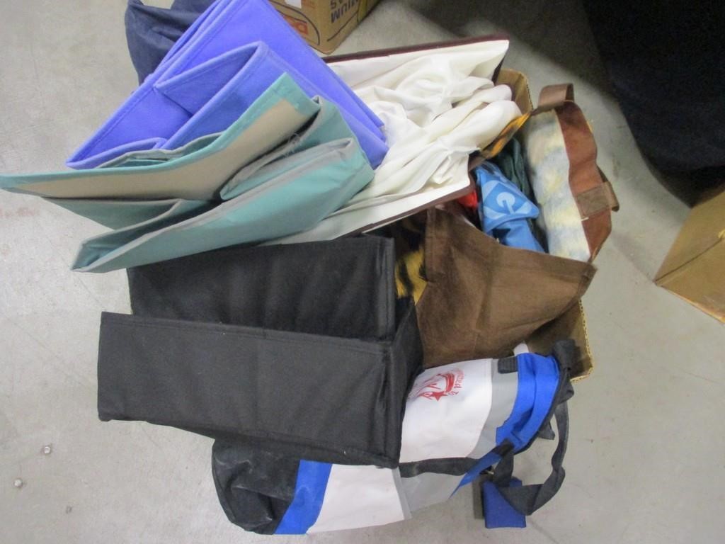 Collapsable Storage Bins, Reusable Bags