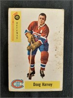 1958-59 Parkhurst NHL Doug Harvey Card #49