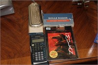 Misc Lot - Rolls Razor/Disney Mulan/Calculator
