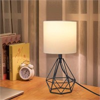 Depuley Modern Table Lamp for Bedroom,Geometric