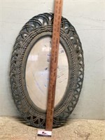 Oval mirror