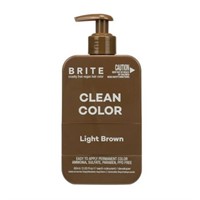 BRITE Clean Permanent Hair Color  Light Brown.