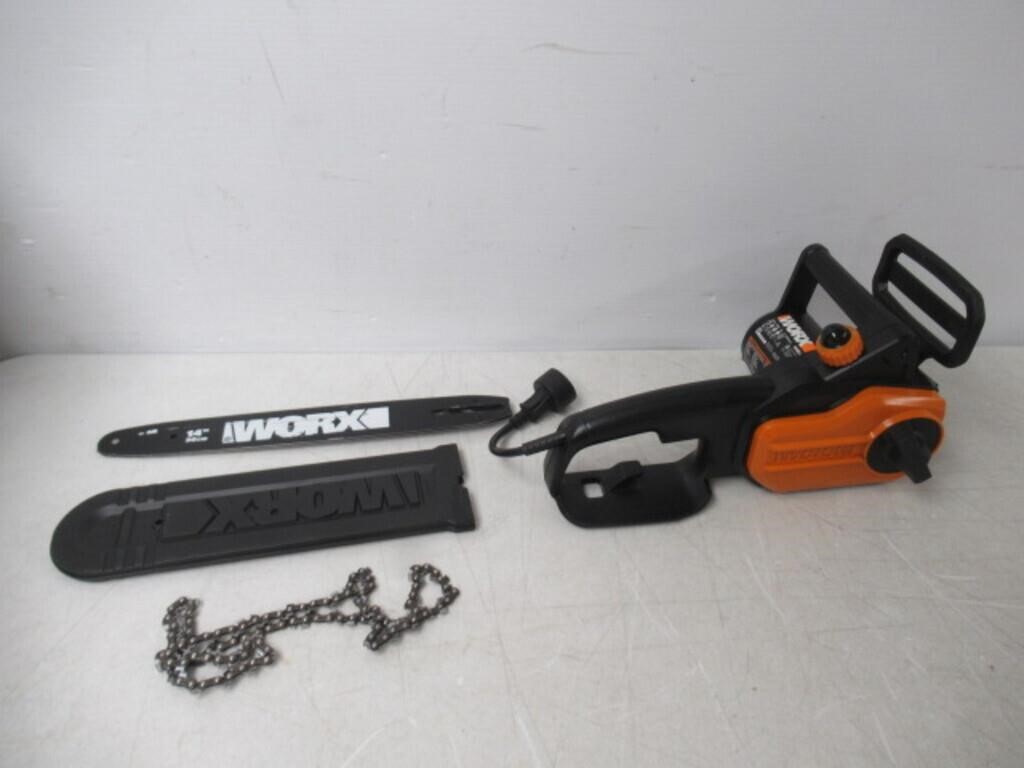 $150-"Used" 14" WORX Electric Chainsaw With