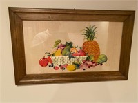 Framed art - fruit