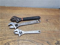 3 CRESENT Wrenches