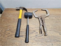 Claw Hammer Mallet + VICEGRIP Clamp