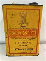 FireZone Oil 1 Gallon Tin