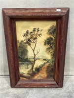 “The Murray Above Albury” Framed Oil Painting 680