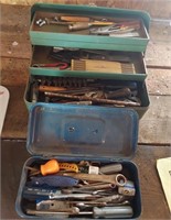 (2) tool boxes with tools