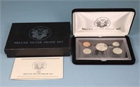 5-Coin Deluxe Silver Proof Set