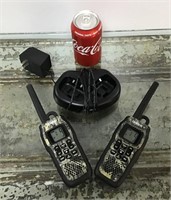 Uniden rechargeable walkie-talkies - working