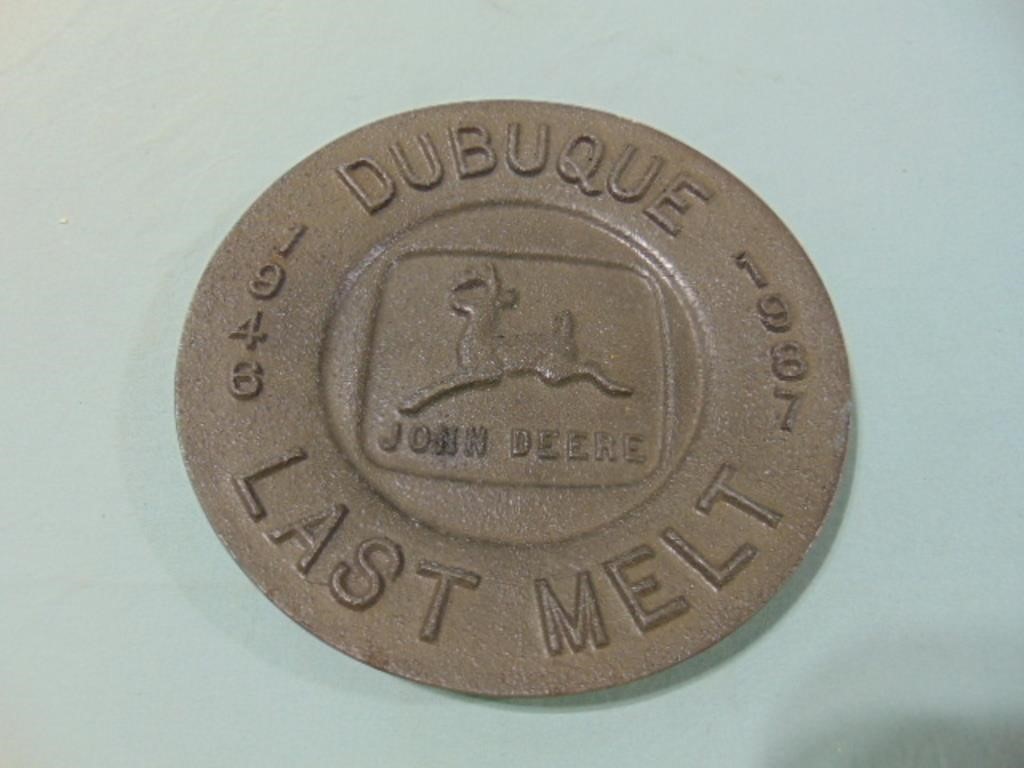 Dubuque JD -Last Melt Plate