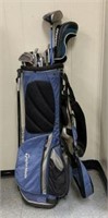 Taylor Made Golf Bag with Clubs - Tourney, Mizuno