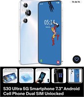 S30 Ultra 5G Smartphone 7.3"