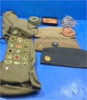 Military hats,patches