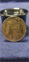 (1) 1890 Silver One Dollar Coin