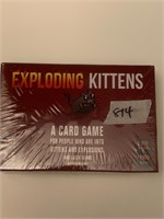 Exploding kittens new sealed card game
