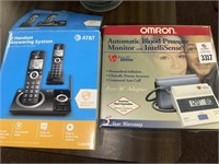 Blood pressure monitor, & phones