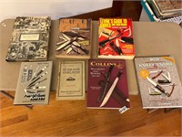 7- assorted knife books