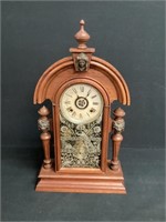 Vintage Ansonian Mantle Clock with Lions