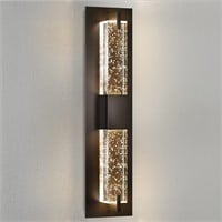 WOSHITU Black Sconce 19' Dimmable LED