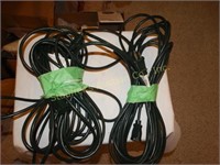 2- 40' extension cords