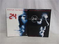 "24" Season 1 & Season 2 DVD Sets
