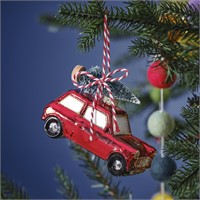 Ginger Ray Christmas Novelty Car Tree Hanging Deco