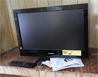 Sylvania model LC22 22” flat screen TV with