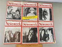 29ct WWII Era Newsweek Magazines