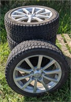 Used Yokohama Ice Guard Tires w/ Rims