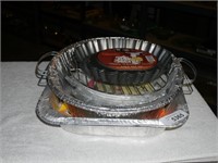 New Aluminum Roaster Pans, Flan Pans, Cake Layer