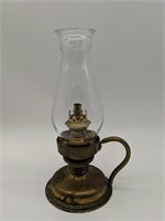 Vintage Brass Lantern - Oil Lamp With Handle,****