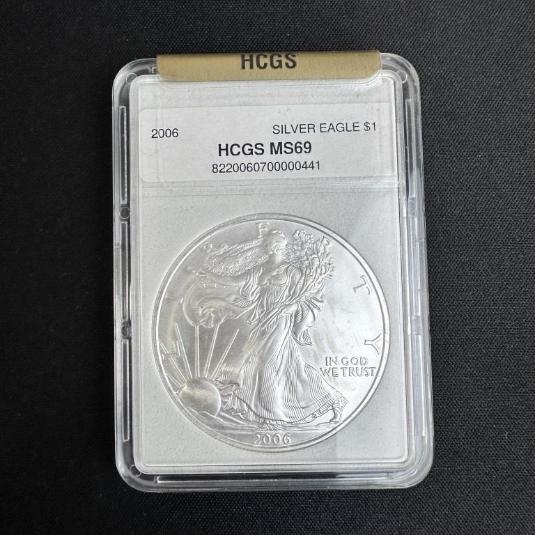 Wednesday Silver & Gold Coins & Bullion Auction