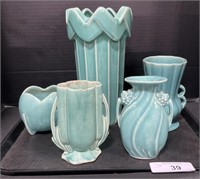 Art Deco McCoy Pottery, Vases.