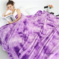 Purple Soft Blanket Fuzzy