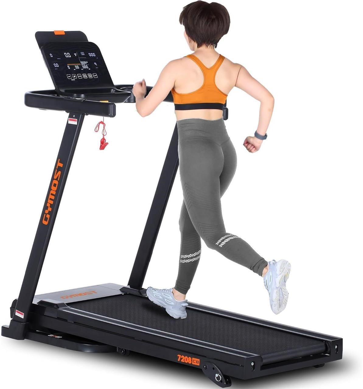 GYMMOST Treadmill with LCD Display