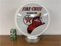 FIRE CHIEF GASOLINE TEXACO GLOBE