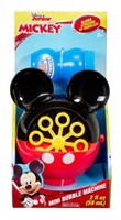 Disney Mickey Mouse Mini Bubble Machine w/ Bubbles